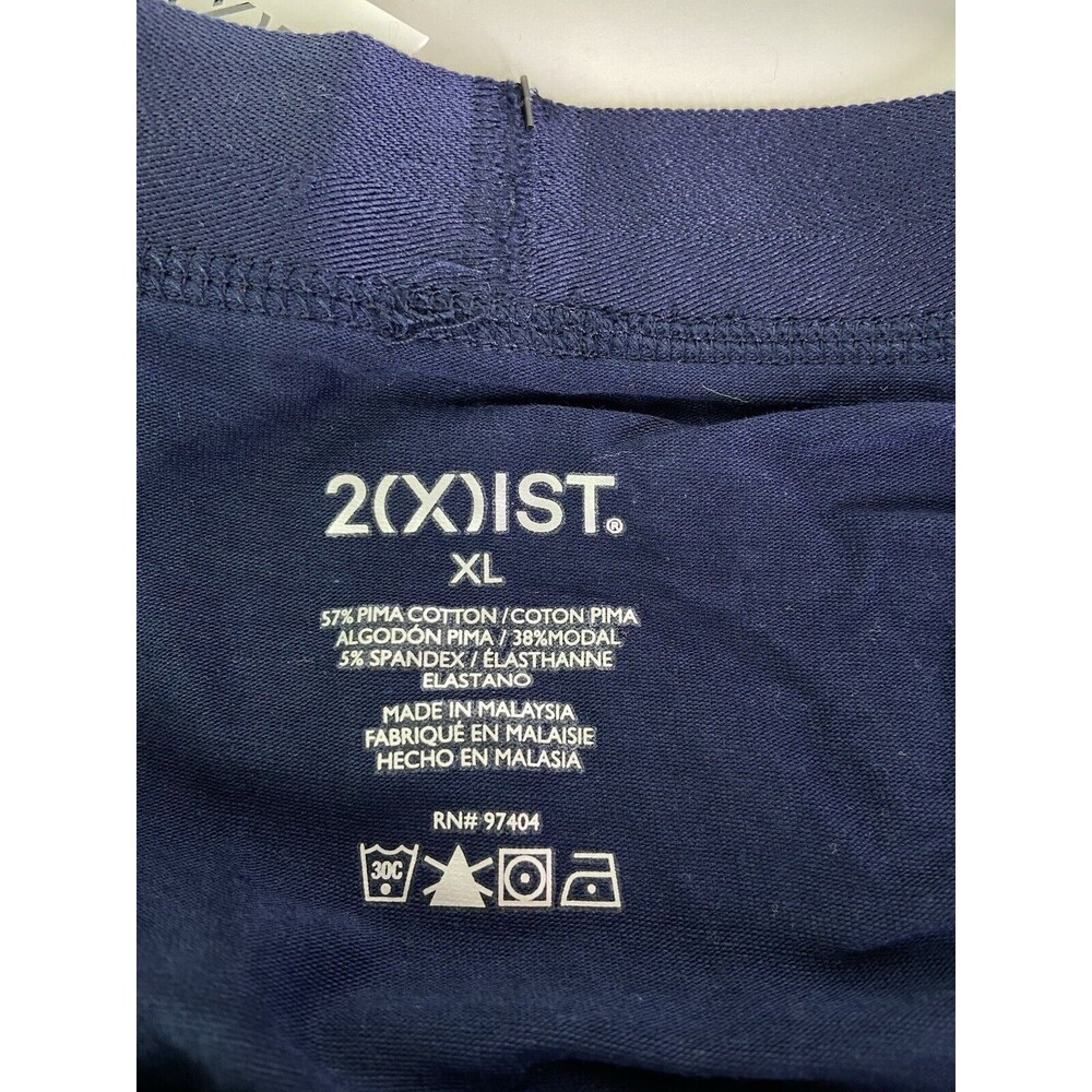 2xist Luxe Dream Low Rise Brief Underwear Navy Blazer Mens Size XL - Picture 4 of 5